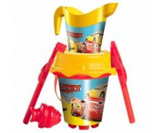MONDO - Cars Set Seau Château de 18 cm avec arrosoir (Mondo md-312009) (Mondo 312009) - jeux de plage
