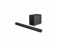 Continental Edison Barre De Son + Caisson Bluetooth Sans Fil 2.1 - 60 Watts Rms 2 X 15 Watts + 30 Watts - Bluetooth 5.0 - Port H - Barre de son
