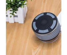 Haut-parleurs portables Bluetooth sans fil avec radio Douche Haut-parleur IPX7 Ventouse - Enceinte intelligente