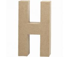 Creotime papier mâché lettre H 20,5 cm - Autres jouets en bois