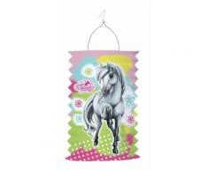 Amscan lampion Charming Horses filles 28 cm papier rose - Article de fête