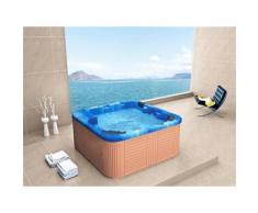 Whirlpool - spa 6 places - acrylique haute qualité bleu - Sanremo - Jacuzzi et sauna