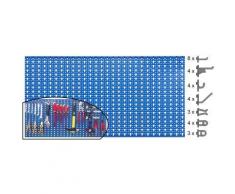 Outifrance - Panneau mural perforé et accessoires 1mx0,50 OUTILFRANCE - Rangement de l'atelier
