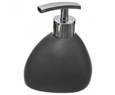 Distributeur de Savon Céramique Silk 13cm Gris - Accessoires de bain