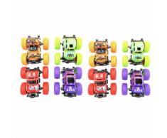 8Pcs Enfants Traction Intégrale Hors Route Simulation Du Véhicule Modèle Jouet D'Auto pour Bébé Multicolore PT148 - Jouet multimédia