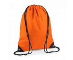 Sac à dos à bretelles - gym - linge sale - chaussures - BG10 - orange - Sac à dos bandoullière