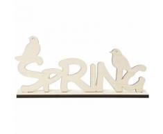 Creotime mot décoratif Bois de printemps 29 cm chacun - Autres jouets en bois