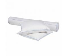 Pack oreiller et traversin moelleux duvet de canard anti-allergènes Someo 90 - Equipement du lit