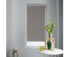 Store enrouleur occultant 45 x 180 cm polyester occult Taupe - Rideaux et stores