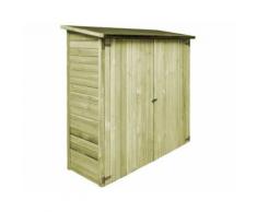 Abri à outils de jardin Pinède imprégné FSC 192 x 76 x 175 cm alsa - Mobilier de Jardin