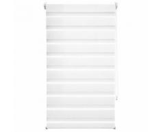 Store enrouleur adaptable occultant blanc 70 x 120 cm - Fenêtres et volets