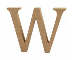 Creotime lettre en bois L 8 cm - Autres jouets en bois