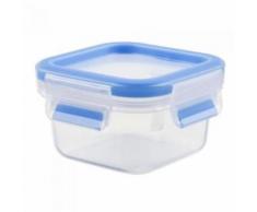 Tefal boîte alimentaire rectangulaire transparente et bleue, plastique, transparent bleu, 0,25 l k3021612 - Accessoires de rangement