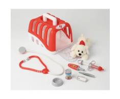 Set vétérinaire avec chien, cage et accessoires Klein - Panoplie du docteur