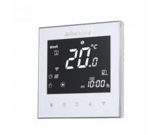 KKmoon Thermostat Numérique de Chauffage de Chaudière eau / gaz avec Connexion WiFi et Commande Vocale Économie d'énergie LCD Contrôleur de Température Ambiante avec Alexa / Google Home / IFTTT - Équipements et sécurité pour la maison