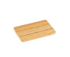 Zeller 25235 planche à découper en bambou 30 x 20 x 1,5 cm - Ustensile de cuisine