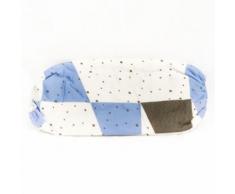 Housse à repasser T3 Duo - De 121 à 130 cm - Triangle bleu carré noir - Soin du linge