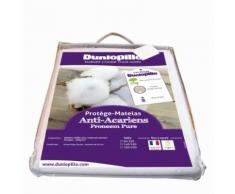 Protège Matelas Anti-acariens Proneem Pure - 160/200 - DUNLOPILLO - Linge de lit
