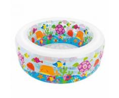 Piscine D152x56cm barrière de corail fond gonflable - Accessoires piscines, spa et jacuzzis