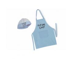 Gamberritos tablier de cuisine avec toque de chef Future Chef blue - Cuisine créative