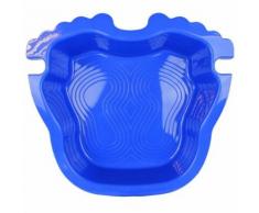 Pédiluve bleu avec fond antidérapant et accroche échelle pour piscine hors sol - Accessoires de piscines, spas et saunas