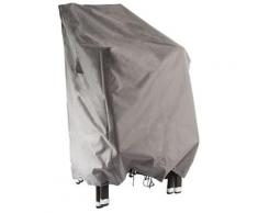 Ultranatura Housse De Protection Textile Sylt Pour Jusqu'À 6 Chaises Empilables, Housse De Protection Pour Chaises De Jardin - Accessoires mobilier de jardin
