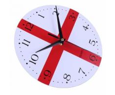 Style de Creative Non-Coutil Silencieux Antique Bois Horloge Murale Pour La Maison Cuisine Multicolore PL395 - Décoration murale