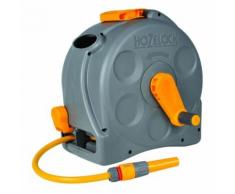 Hozelock Enrouleur de jardin mural/sur pied et tuyau 25 m Compact Reel - Accessoires d'arrosage