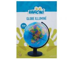 Globe terrestre rotatif et lumineux 25 cm - en français - Jeu découverte