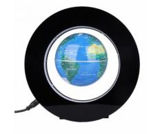 Globe Terrestre LED Levitation Magnétique 3 Lumineux Flottant Bleu - Objet à poser
