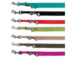 Premium Laisse Réglable Double, LXl: 2,00 M/25 Mm, Rouge - Mon Animalerie - Colliers, harnais et laisses pour chien