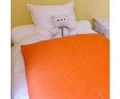 Édredon enfant en duvet Coloris - orange Dimension - 60x80 cm - Couvertures - Edredons - Couettes