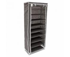 Armoire à chaussures en tissu - 9 étagères - pour 36 paires de chau - Armoire