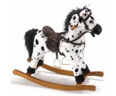 Bayer - chic 2000 - 40506 - cheval à bascule avec sons - hauteur selle : 46 cm - Jouets à bascule en bois