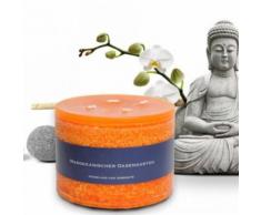 Bien-Être Bougie Parfumée - Oase Jardinière Marocaine, Brun Orangé (10x13 cm) - Bougeoir, bougie et senteur