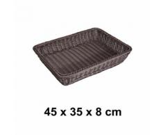 de fruit de pain de panier de stockage tissé par plastique joue la boîte 45/35 / 8CM - Rangement de l'atelier