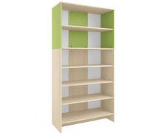 Armoire bois 105x47x207 Verte - Petit mobilier enfant