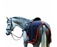 Weatherbeeta - Couvre-rein POLAIRE - Cheval (XL) (Bleu/ orange) - UTWB676 - Selle et tapis de selle