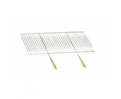 Grille de barbecue recoupable en acier 100 x 40 cm - Accessoires pour barbecue et fumoir