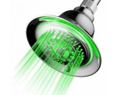 DreamSpa All Chrome Shower Head, le pommeau de douche qui change de couleur - Appareil de bien être connecté