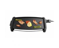 Triomph ETF1600 Plancha Electrique 45x24CM 1800W, 1800 W, Noir - Grillade et barbecue