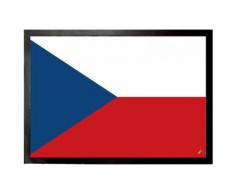 République Tchèque Paillasson Essuie-Pieds - Drapeau (50x70 cm) - Tapis et paillasson