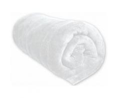 Couverture MICROFIBRE polaire 220x240 cm blanc par Soleil d'ocre - Linge de lit