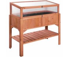 TecTake Potager sur pied avec serre - Jardinières et bacs