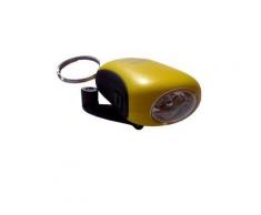 Mini lampe porte-clé dynamo 2 LED - Lampes et appliques économes