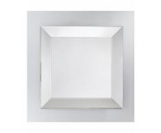 Miroir Salle de bain Integro Square Carré Couleur alu 94 X 94 - Miroir