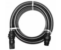 10 m 22 mm Noir Tuyau d'aspiration avec raccords - Jacuzzi et sauna