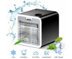 3 en 1 Mini USB climatisation portable Climatiseur mobile Refroidisseur Humidificateur d'air ALlBiz- Pour le bureau et la maison--Noir - Puzzle enfant