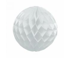 Boland lampion nid d'abeille 25 cm papier blanc - Article de fête