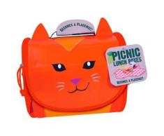 Boîte à goûter picnic lunch box : carmen la petite chatte sablon - Sac shopping, sac loisirs